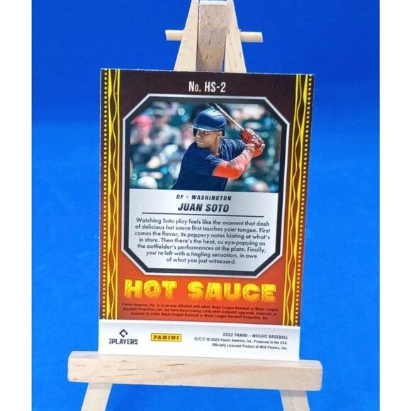 2022 Panini Mosaic - Hot Sauce Juan Soto #HS-2 - Picture 5 of 6